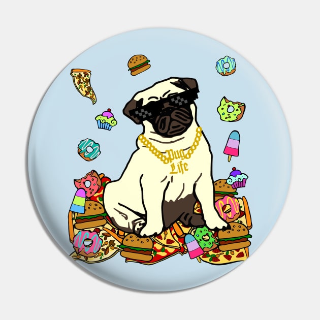 pug life Pin by FandomizedRose