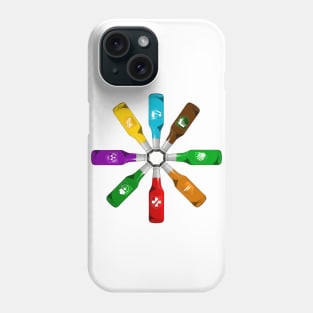 Zombie 8 Perk Pinwheel on White Phone Case