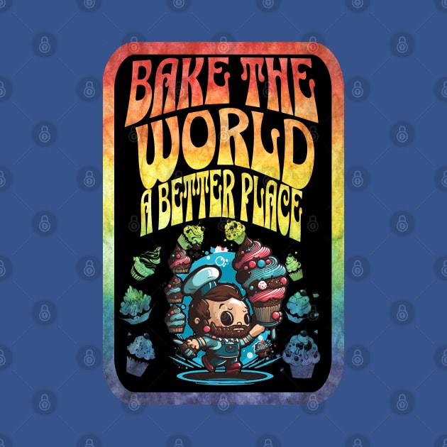 You Bake The World A Better Place | Cupcakes by Depressed Bunny