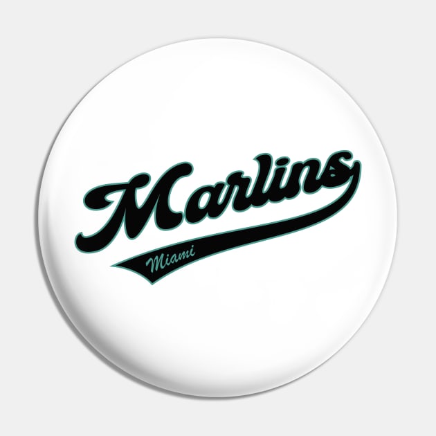 Miami Marlins Pin by Cemploex_Art
