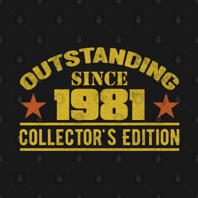 Outstanding Since 1981 by HB Shirts