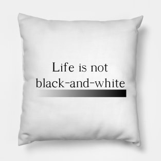 Black and white Pillow
