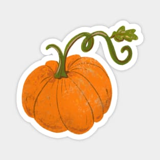 Little Orange Pumpkin Magnet