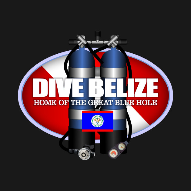 Disover Dive Belize (ST) - Belize Scuba - T-Shirt