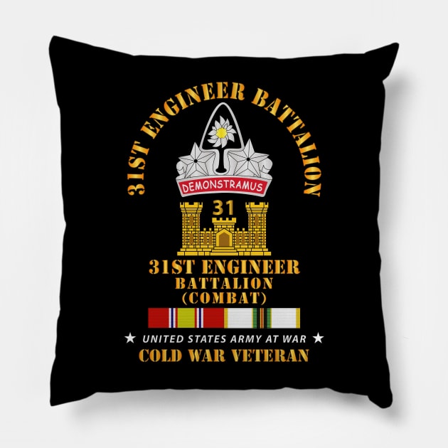 31st Engineer Bn (Combat) w COLD SVC Pillow by twix123844