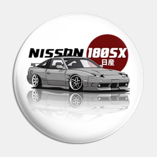 Nissan 180SX JDM Car Pin