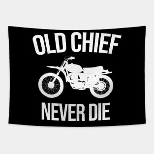 Old chief never die Tapestry
