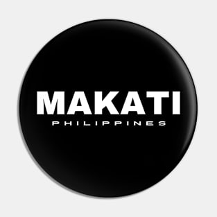 Makati Philippines Pin