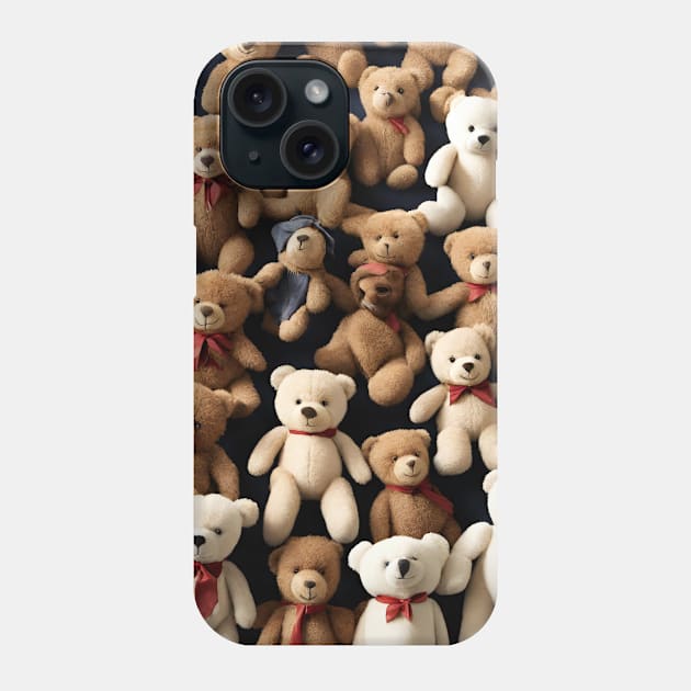 Teddy Bear Phone Case by Abeer Ahmad