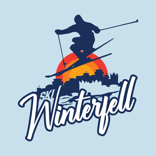 Winter Skiing by MindsparkCreative