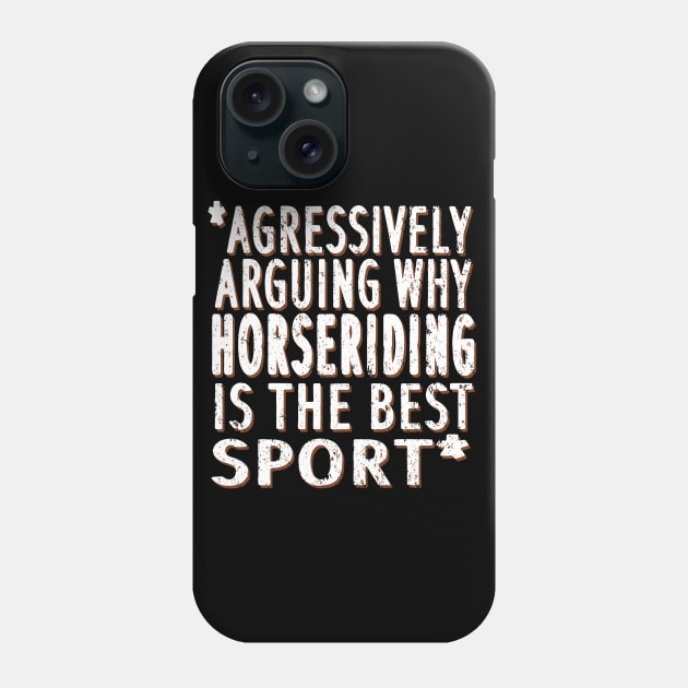 Horses gift idea girl sport riding western Phone Case by FindYourFavouriteDesign