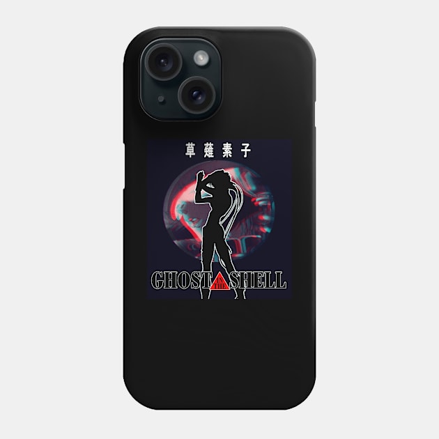 MOTOKO (ALT3) Phone Case by CyndraSuzuki