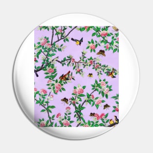 Chinoiserie Purple Pin