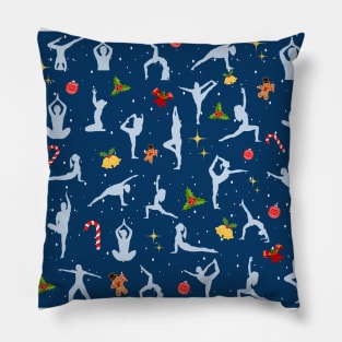 Pilates Christmas Pillow