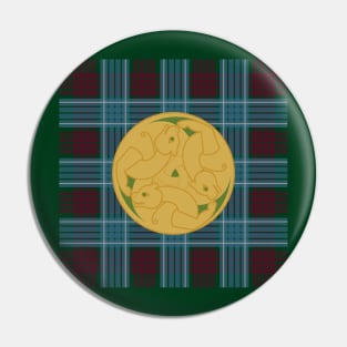 Merida Three Bears Medallion Pin