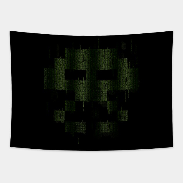 Matrix invaders Tapestry by spicytees