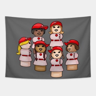 The Little Rockford Peaches Tapestry