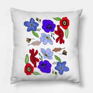 Floral Vibrance Pillow