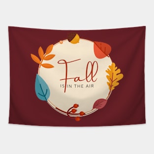 Fall Is In The Air Fall Season Tapestry