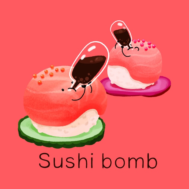 Sushi Bomb by BBvineart