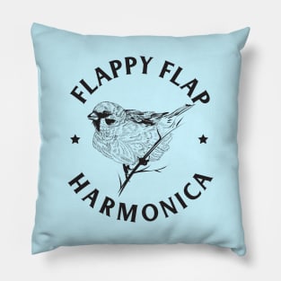 Flappy Flap Harmonica Pillow