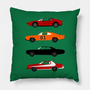 The Car's The Star: TV Edition Pillow