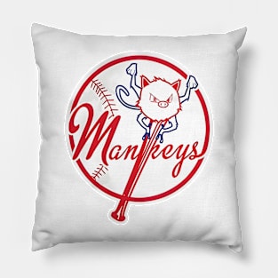 New York Mankeys Pillow