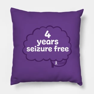 4 Years Seizure Free Pillow