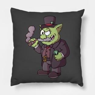 Rich Orc Pillow