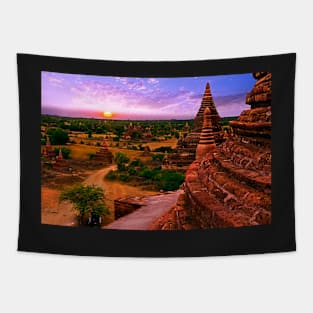 Sunrise over Bagan Tapestry