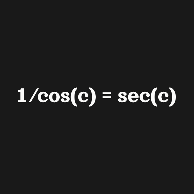 sec(x) = 1/cos(x) by Updated_desi