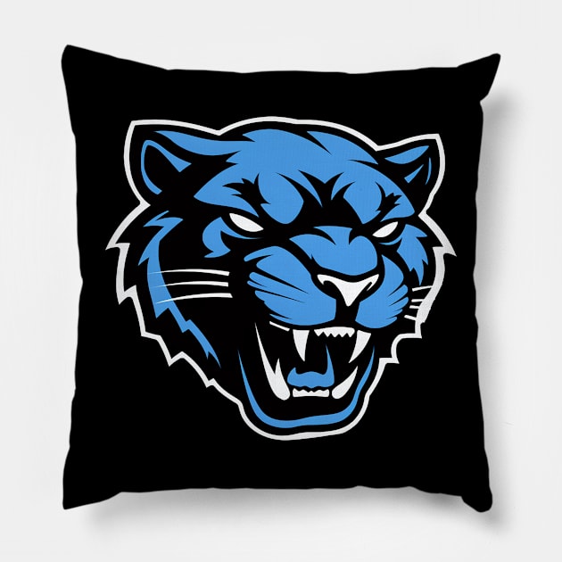 Panther for Penn Pillow by DavidLoblaw