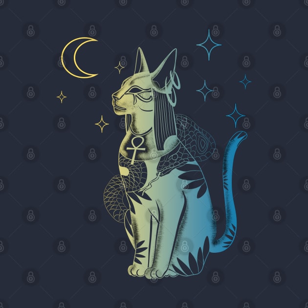 Moonlight bastet by Blacklinesw9