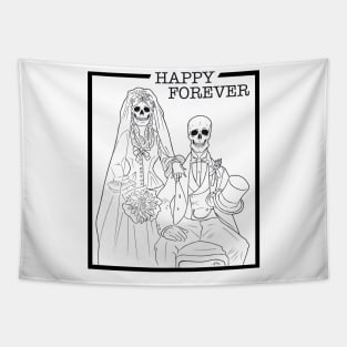 Happy forever Tapestry