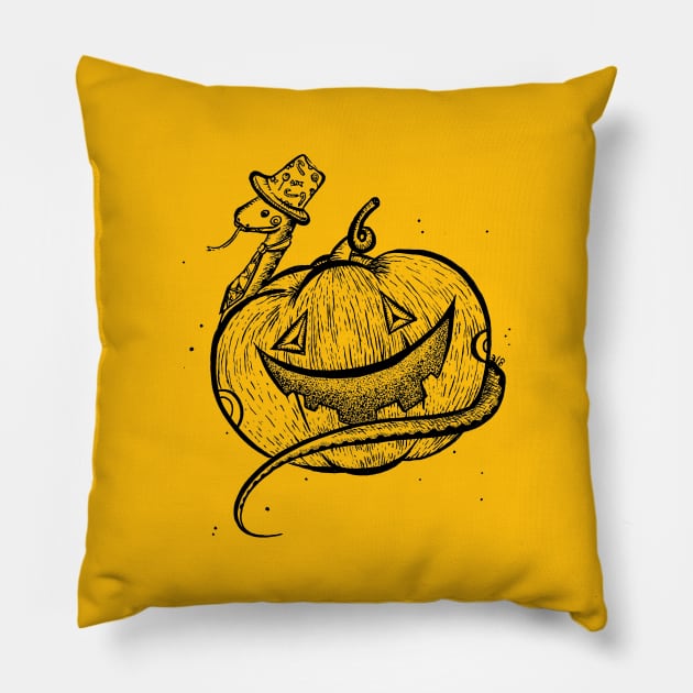 Halloween Pillow by LimiDesign