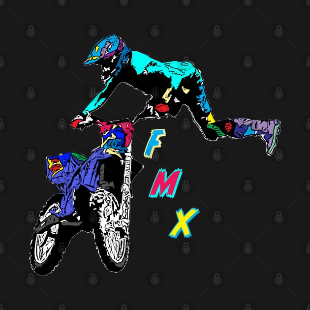 Motocross Racing T-Shirt Enduro T Shirt Supercross Brap FMX by rickylabellevie