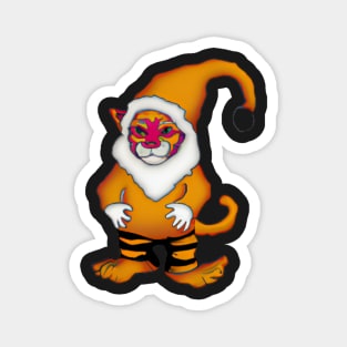 Tiger Gnome Magnet