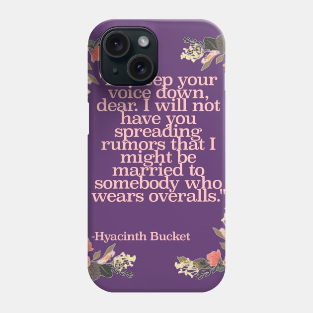 Rumors About Overalls Phone Case by jeremiahm08