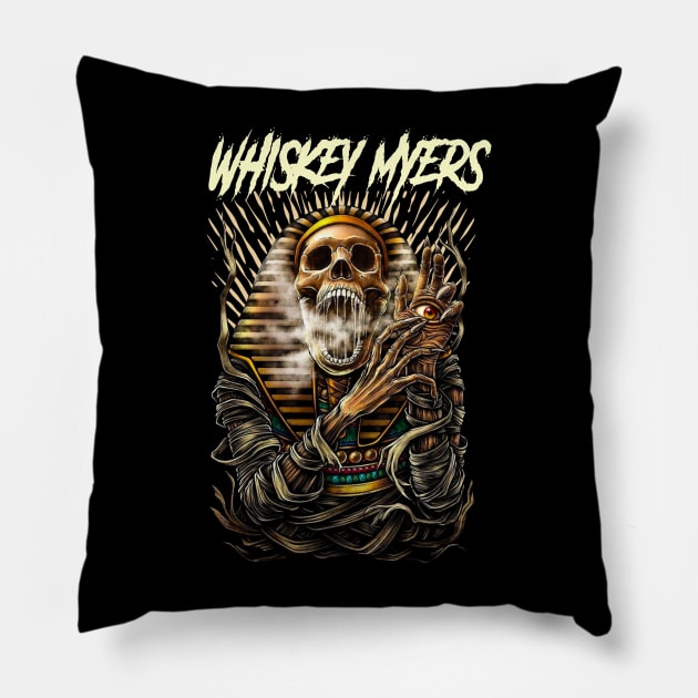 WHISKEY MYERS BAND MERCHANDISE Pillow by jn.anime