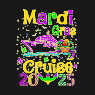 Mardi gras cruise 2025 T-Shirt