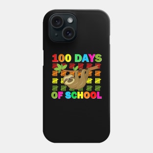 100 days of school Phone Case