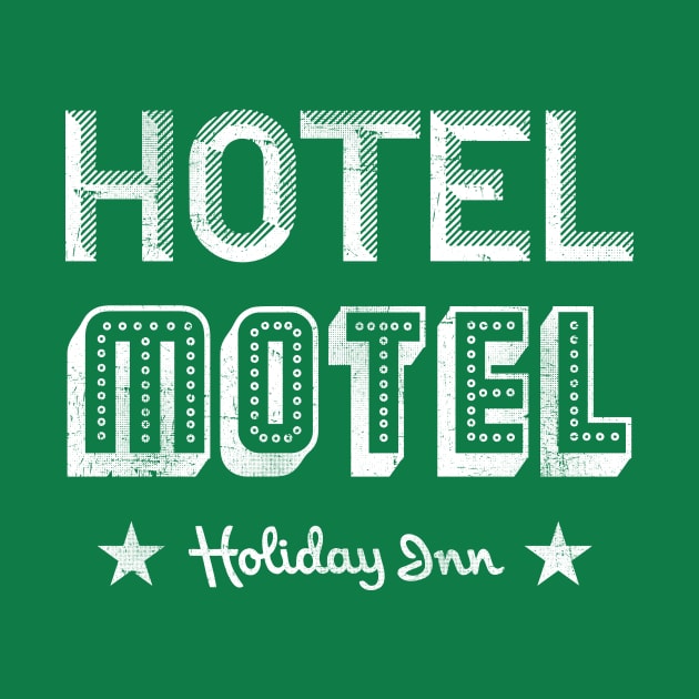 Hotel Motel - Rappers Delight Vintage by tosleep