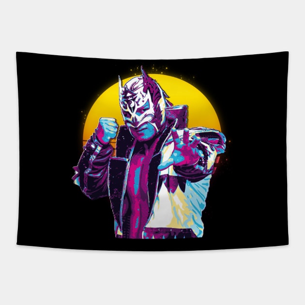 Dragon lee WWE Tapestry by Suga Collection