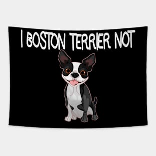 Boston Terrier Not Tapestry