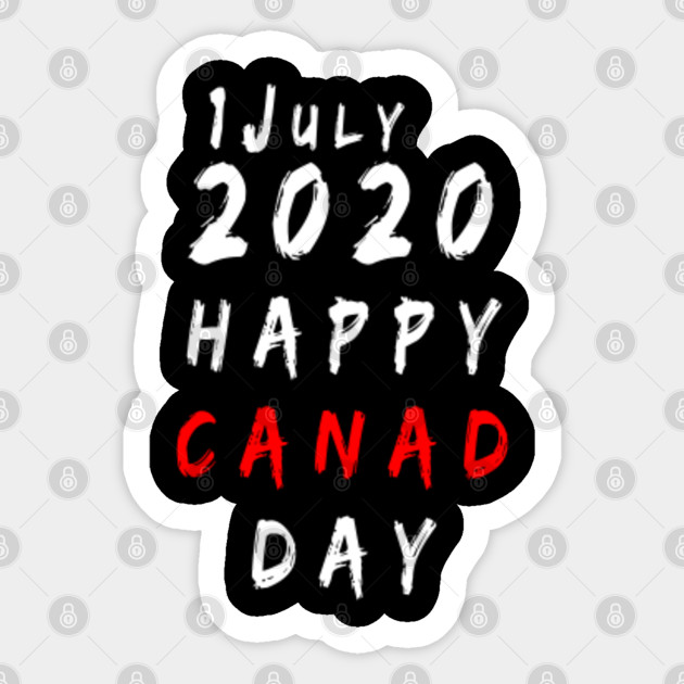 Isalem Happy Canada Day 1july 2020 Lover Familly Gift Slim Fit T