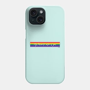 My Favorite Color is You Rainbow AJR Phone Case