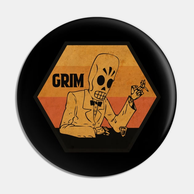 Agent Calavera Pin by CTShirts