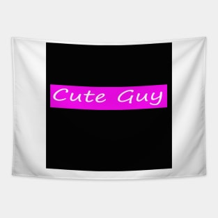 cute guy funny Tapestry