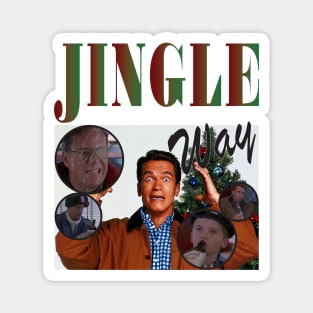 Jingle All The Way Bootleg Christmas Holiday Magnet