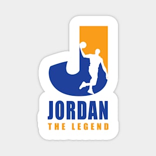 Jordan Custom Player Basketball Your Name The Legend Magnet
